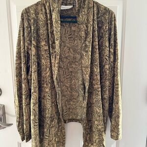 George Simonton Gold Paisley Jacket